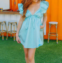 Buddylove - Shimmer Ruffle Dress