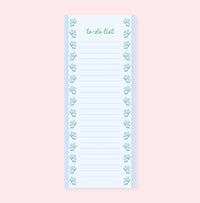 Rock Paper Scissors - Floral List Notepad