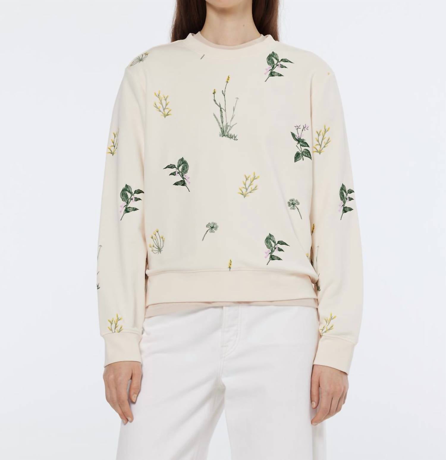 Scotch & Soda - All Over Embroidered Sweatshirt