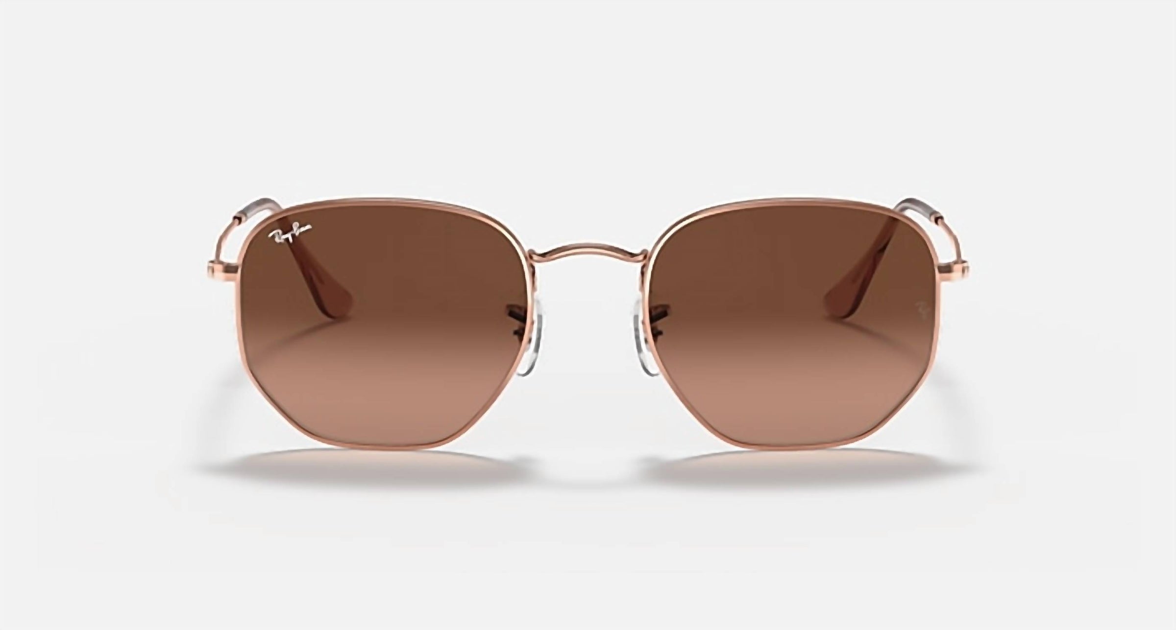 Ray Ban - Hexagonal Flat Lens Medium Non Polarized Sunglasses Rb3548n 9069a5