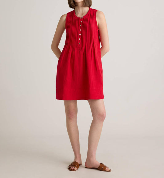 Stateside - Gauze Sleeveless Swing Dress