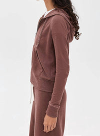 James Perse - Vintage French Terry Zip Hoodie