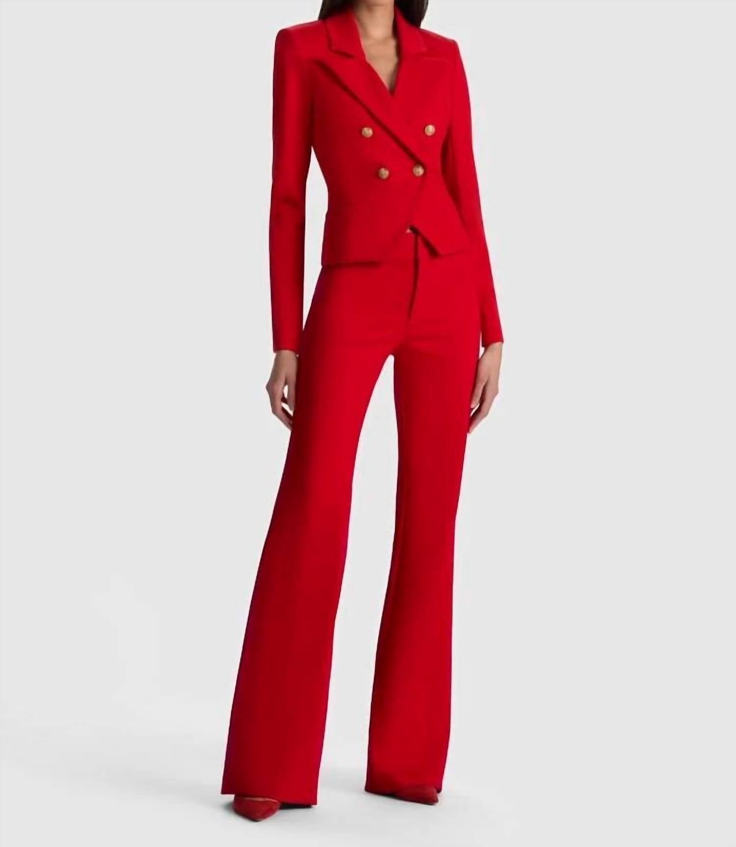 Alice + Olivia - Sable Cropped Blazer