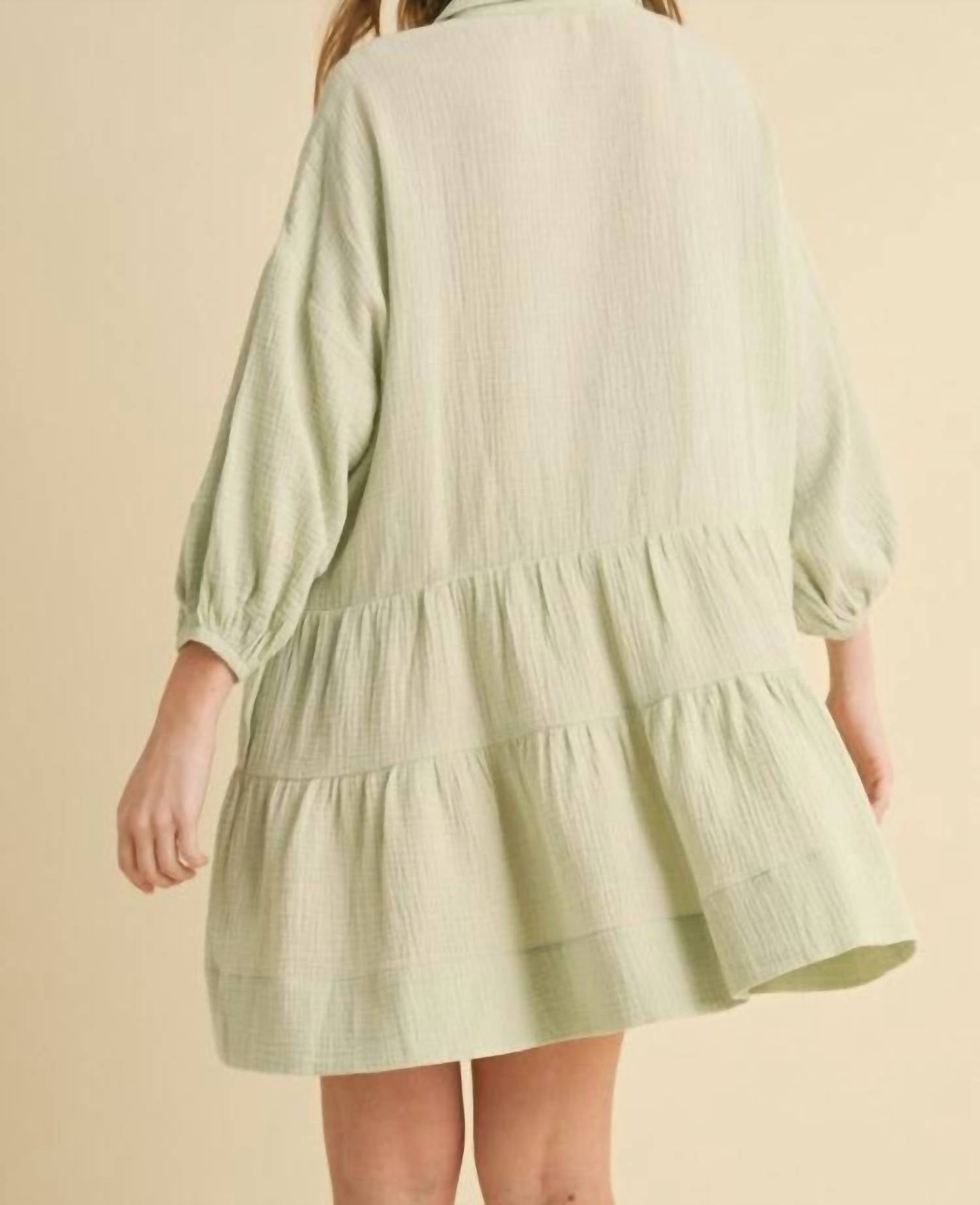 Camellia - Cotton guaze dress
