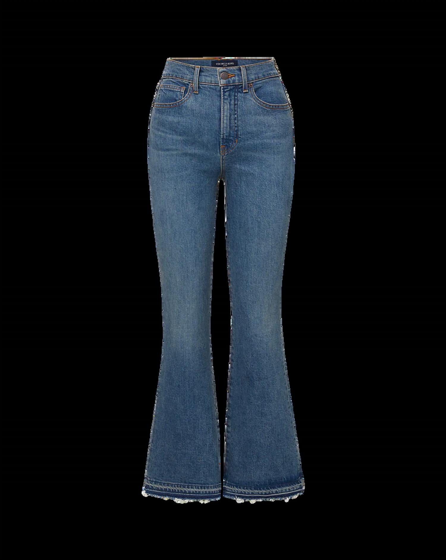 Veronica Beard - Carson Ankle Flare With Let Down Jean