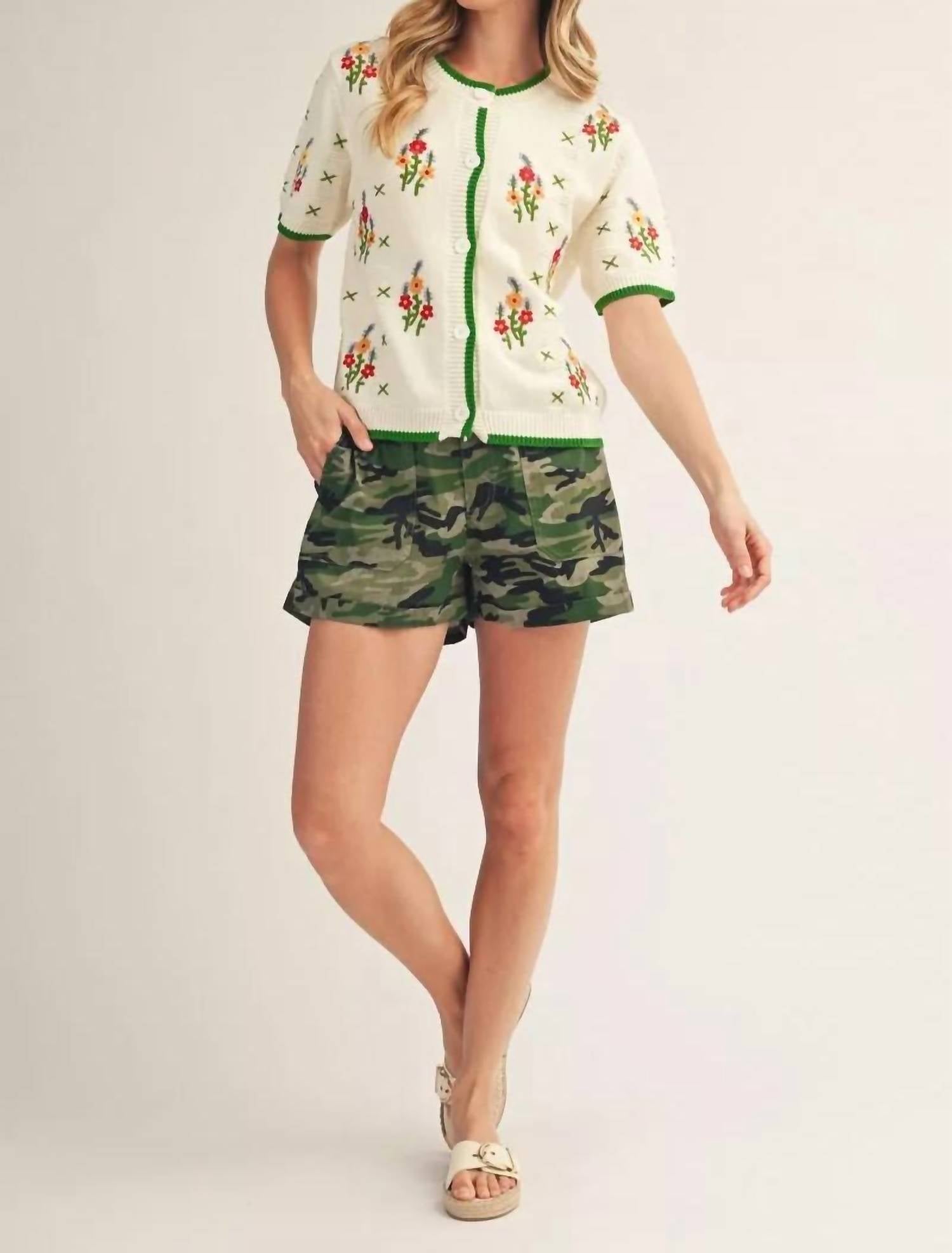 Jodifl - Army Hut Shorts