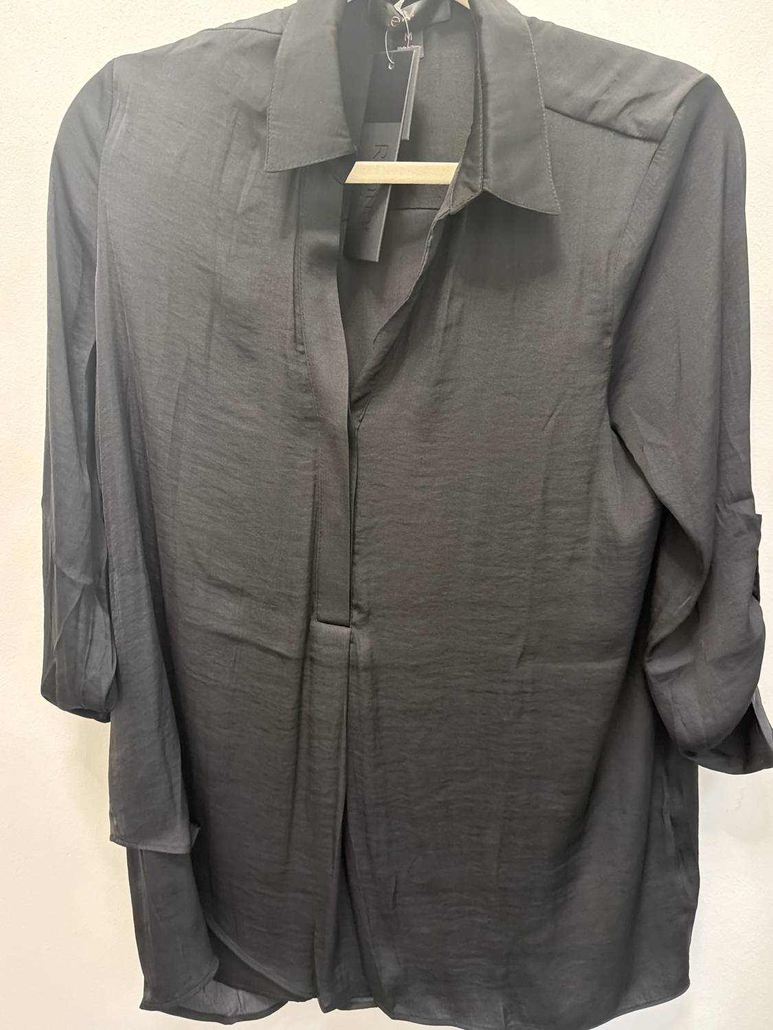 Renuar - Women's Solid Woven Blouse