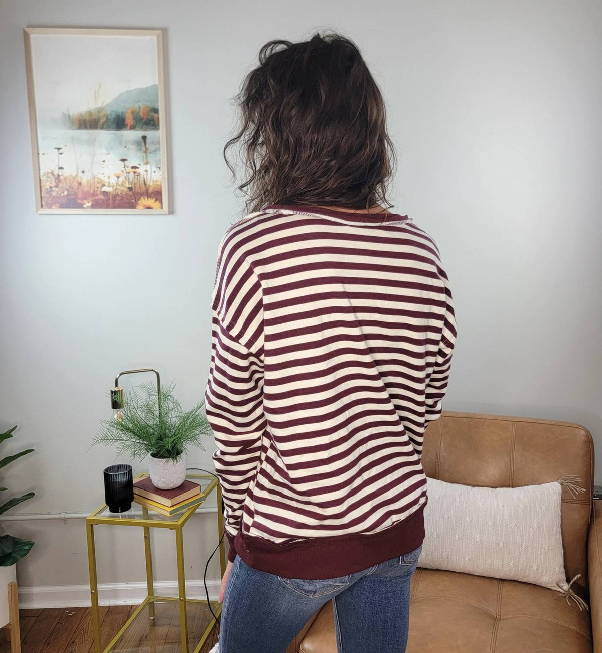 Staccato - Lucia Light Weight Striped Pullover Sweater