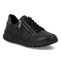 RIEKER Women's N1301 Lace Up Shoes in schwarz - women's sneaker