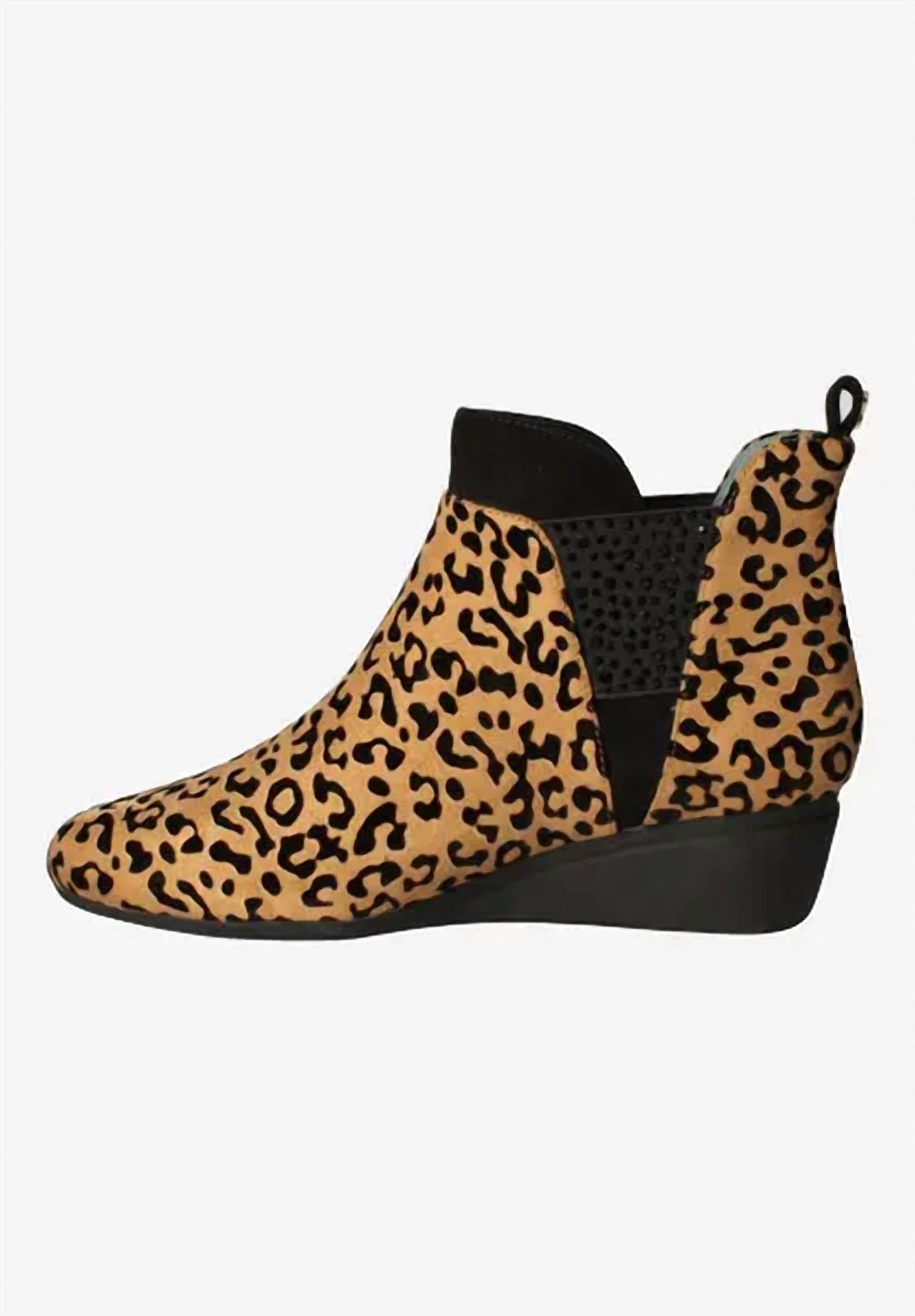 J. Renee - Women's Hemalia Animal Print Booties