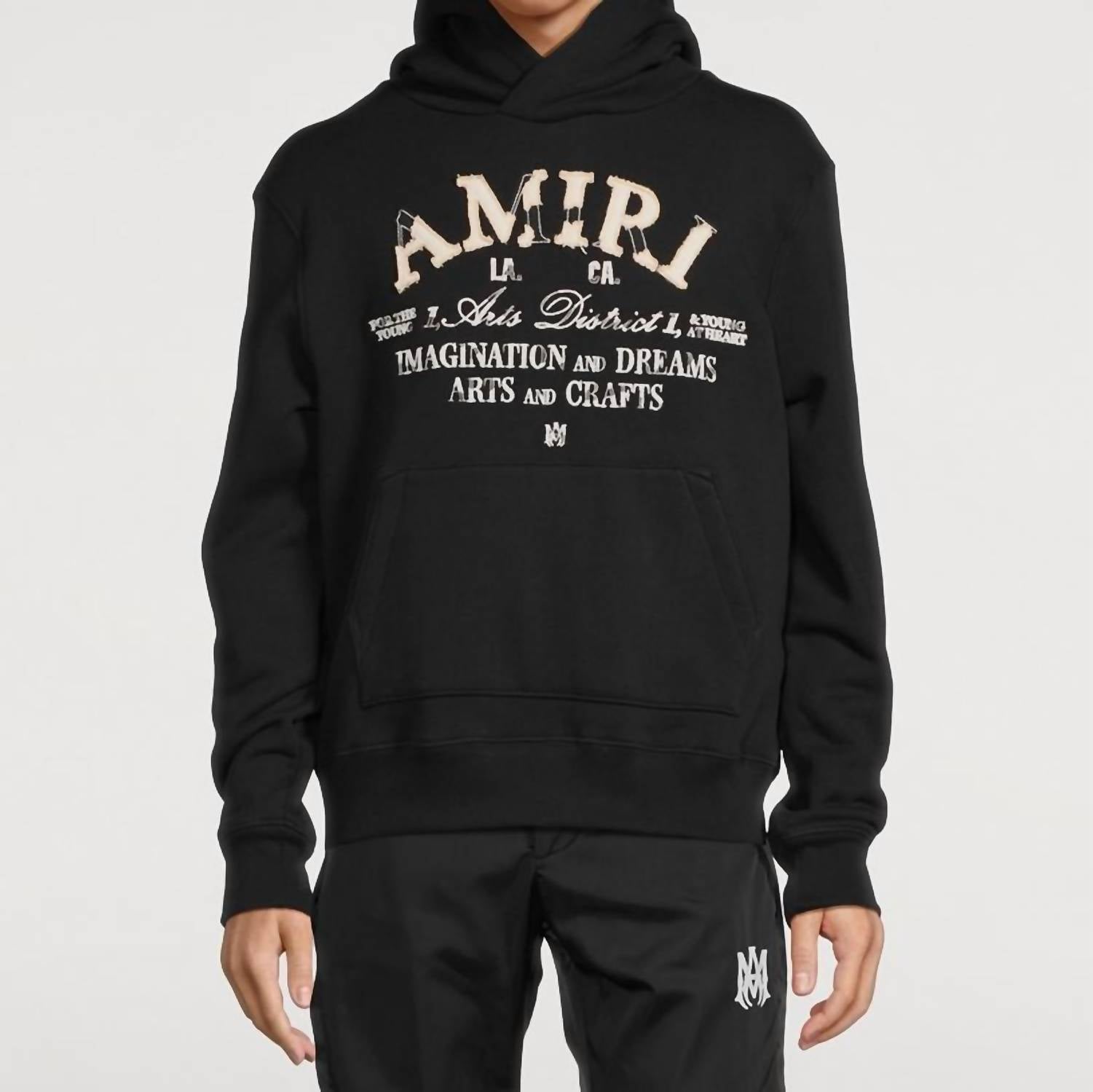 Amiri - Arts District Distressed Hoodie