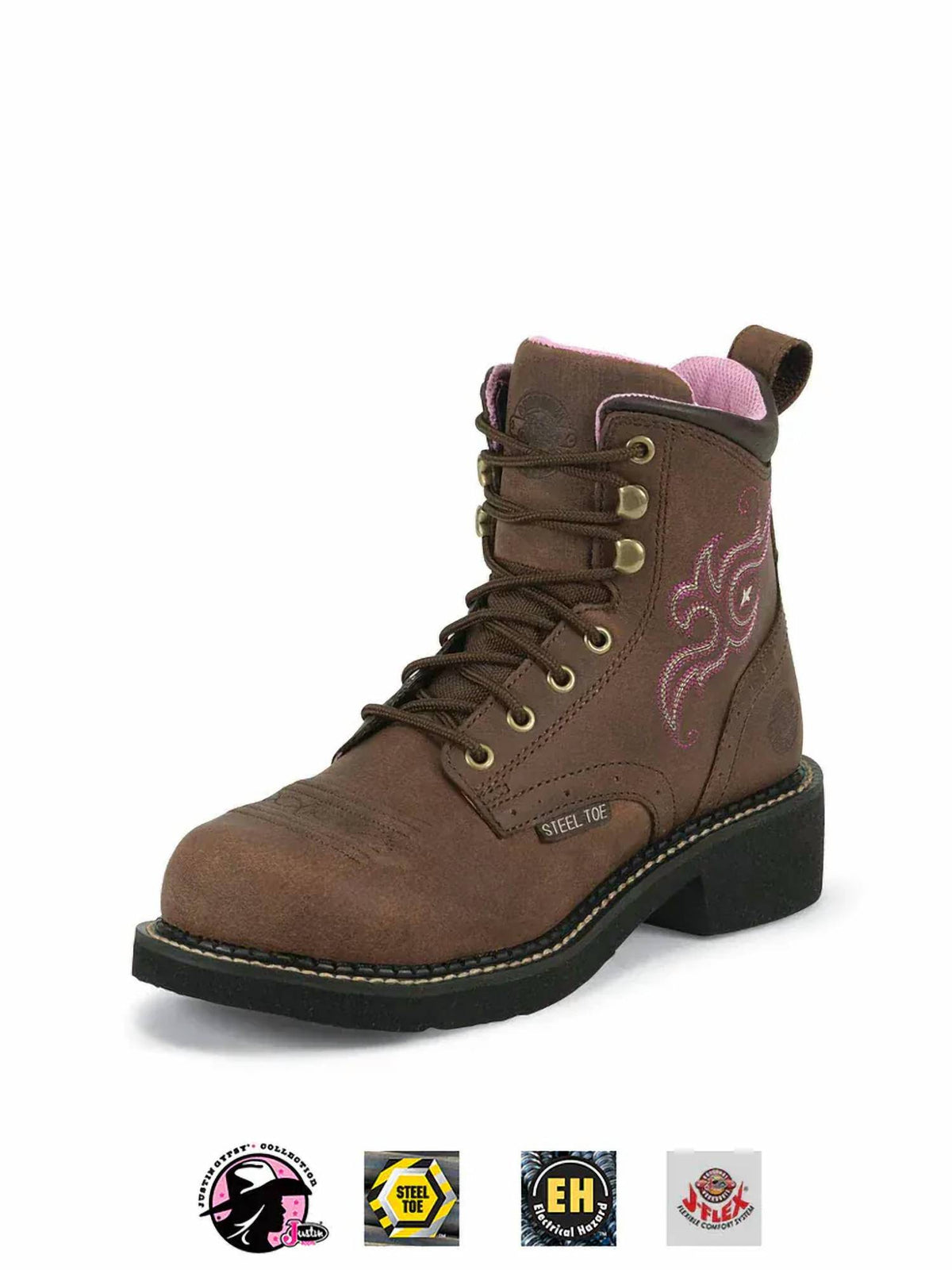 Justin - Women's Gypsy Steel Toe Boots