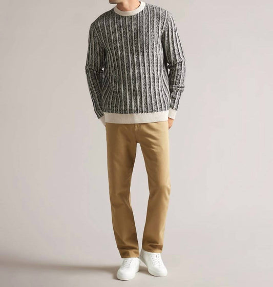 Men's Buzzad Textured Pullover Sweater