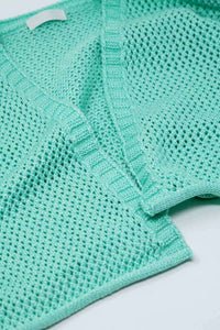 Q2 - Women's Crochet Basic Cropped Cardigan