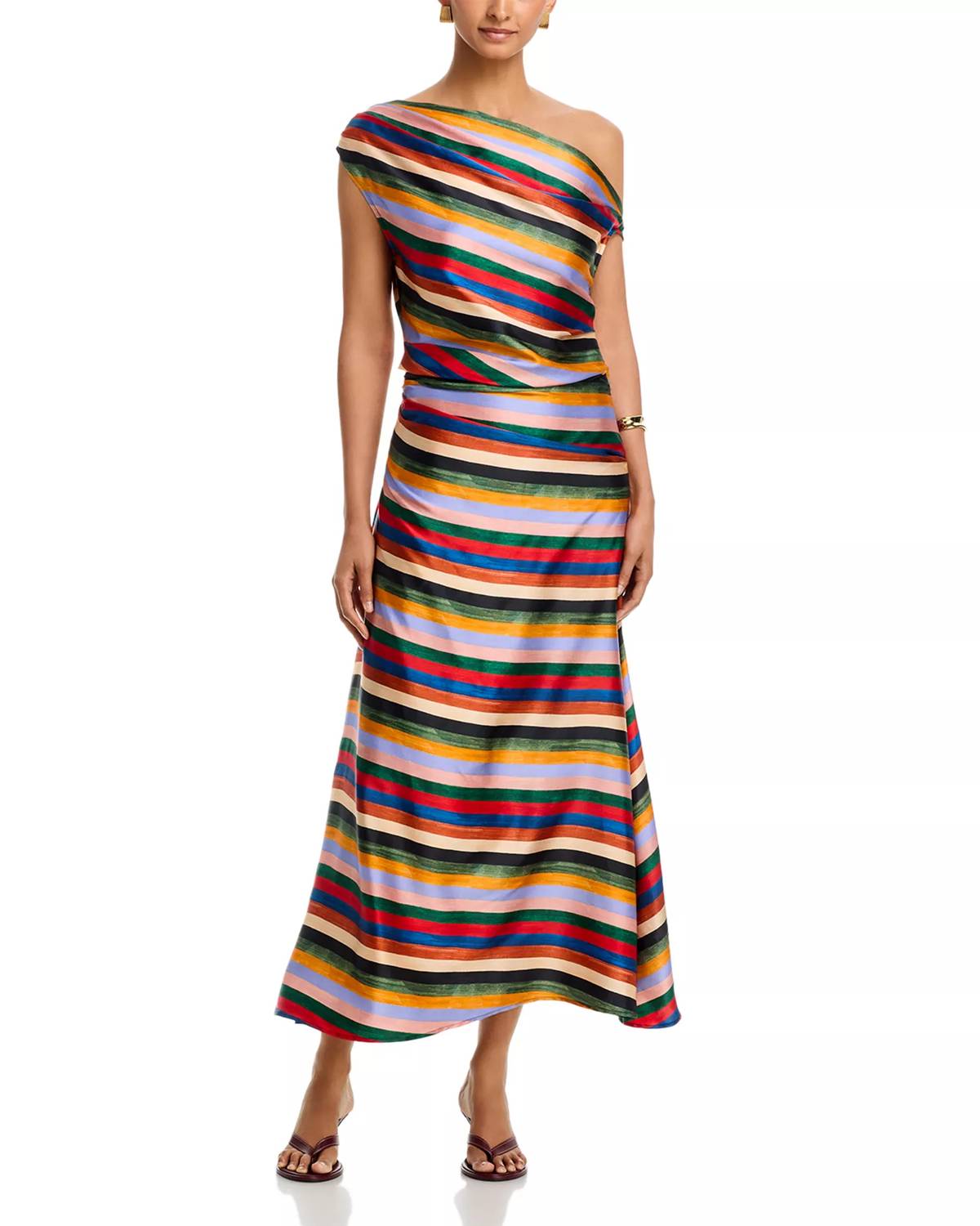 Staud - Phare Silk Maxi Dress
