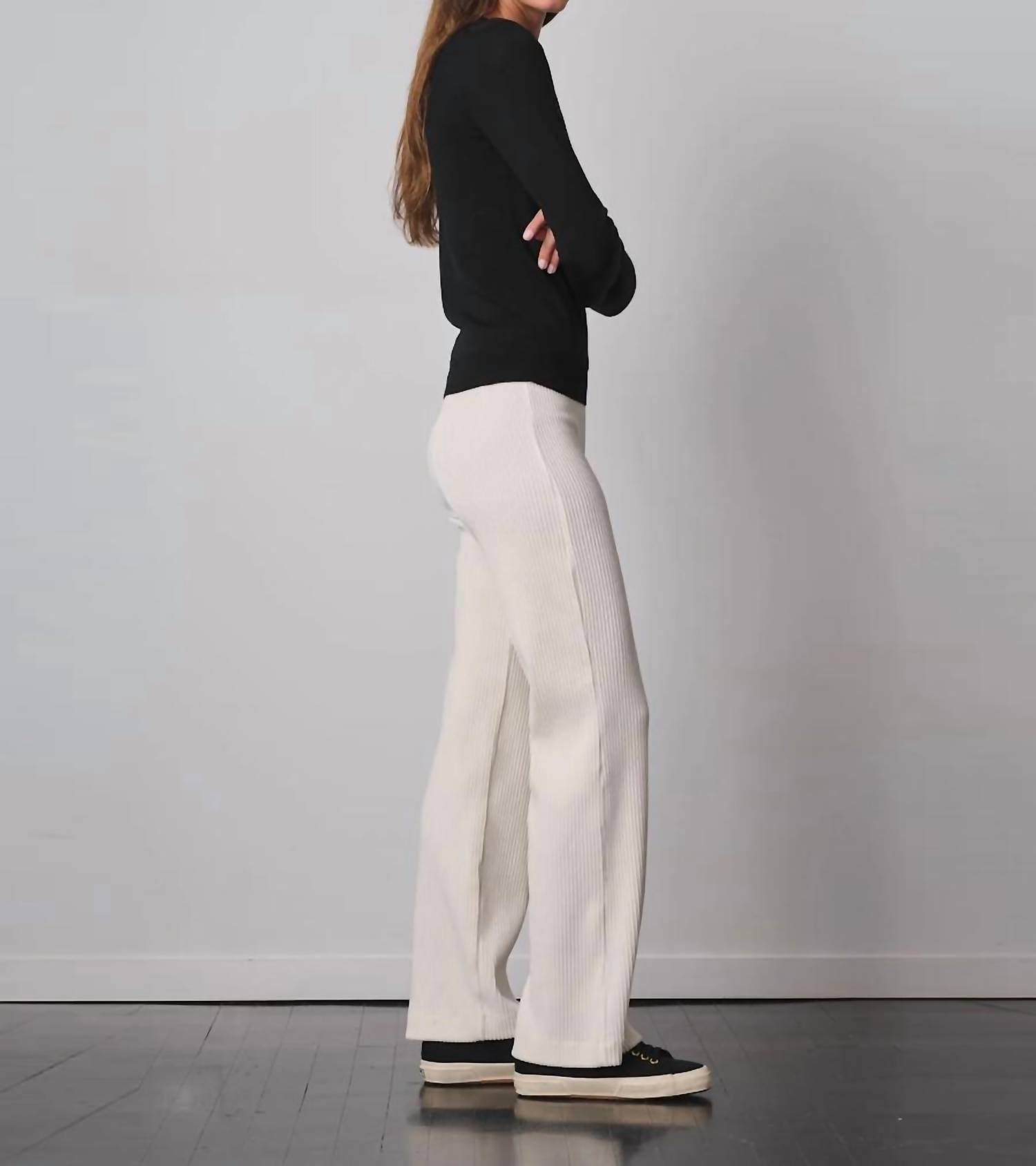 Avenue Montaigne - Flavia Corduroy Pants