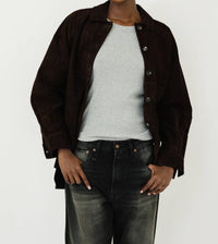 Staud - Josette Suede Shirt