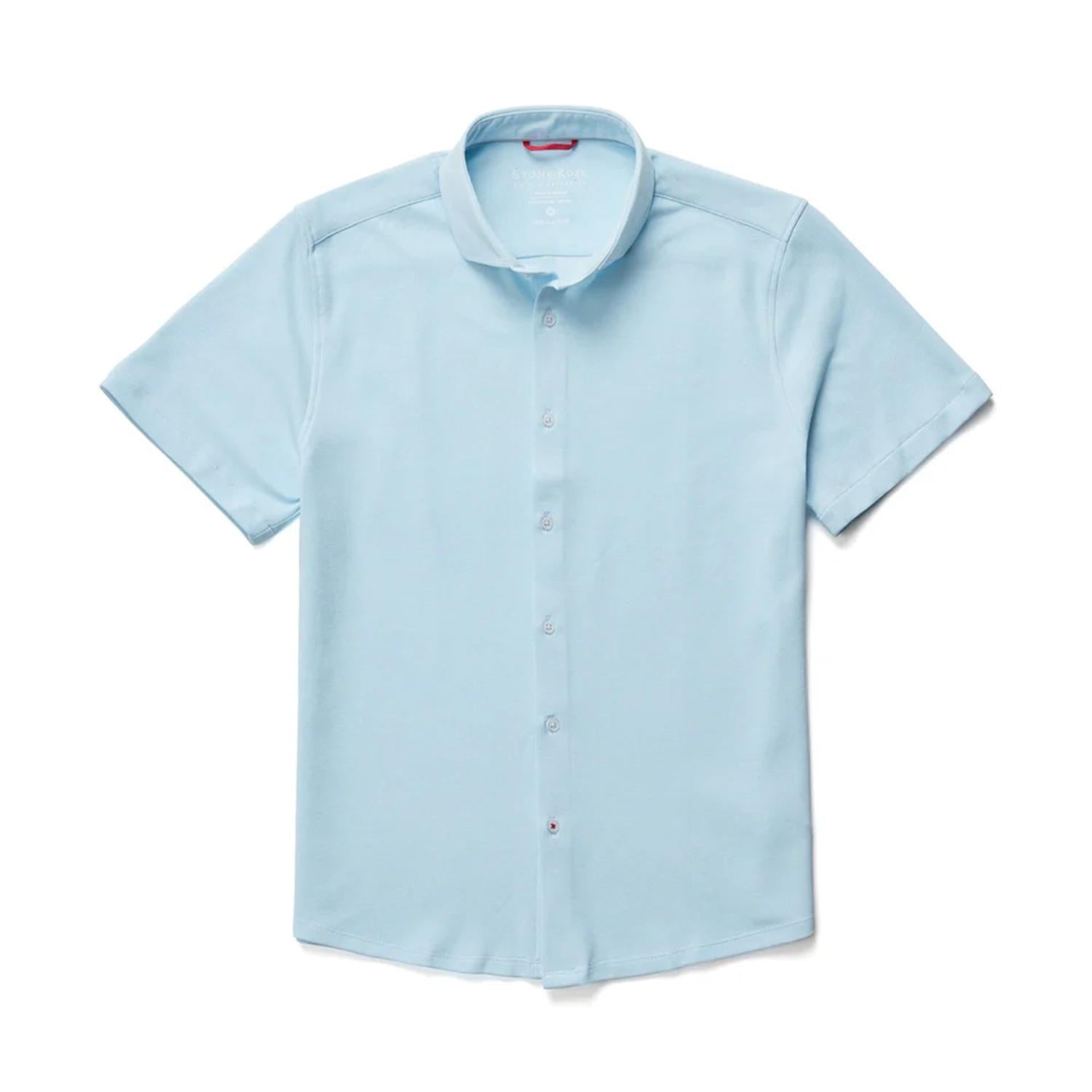 Stone Rose - Short Sleeve Pique Shirt