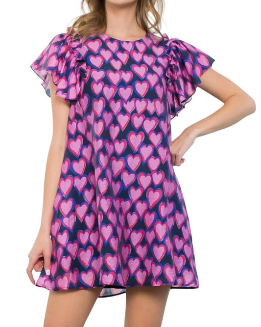 Thml - Flutter Sleeve Mini Dress