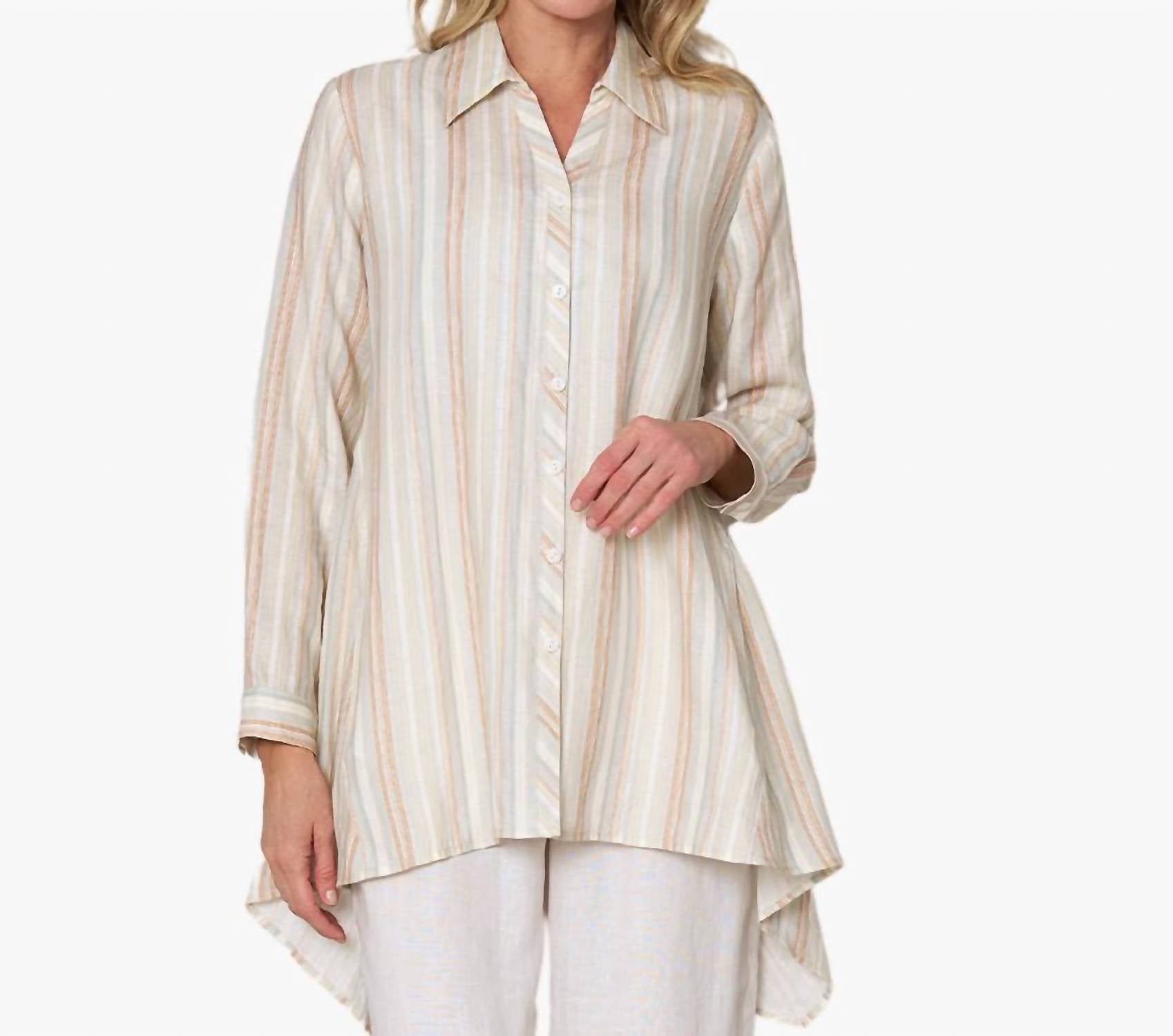 Stella Carakasi - Striped True Form Shirt