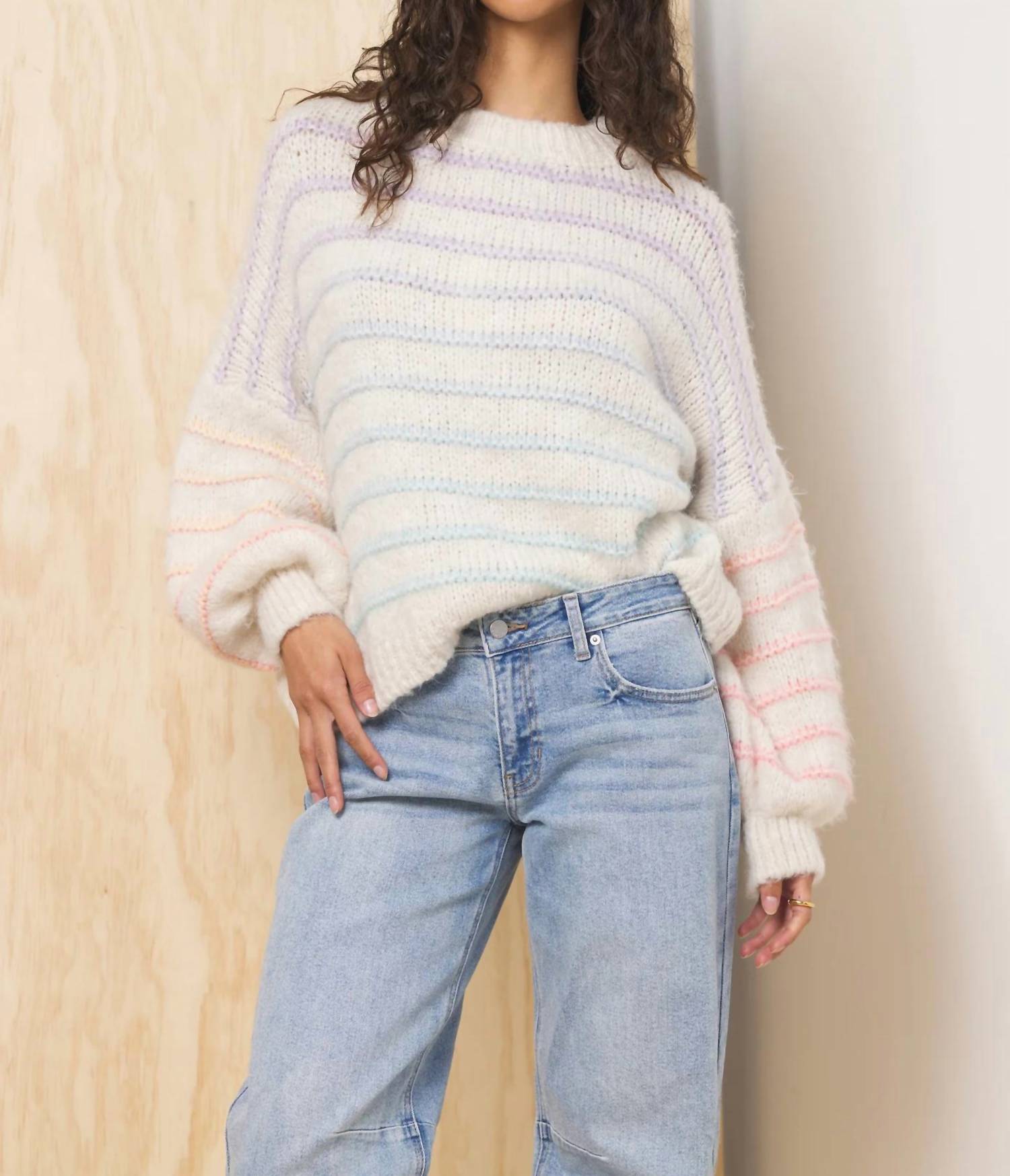 Vintage Havana - Ombre Striped Sweater