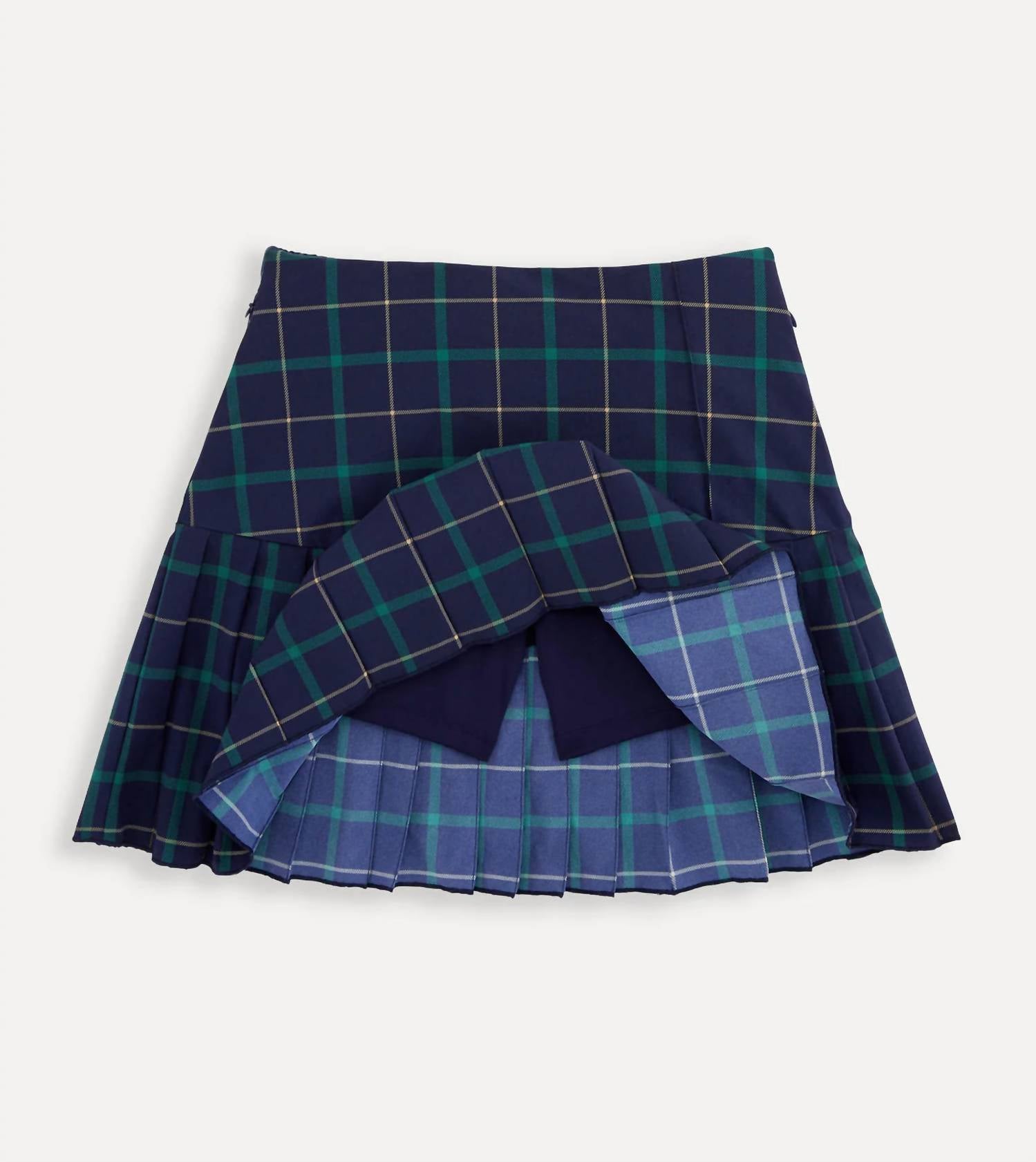 Renwick - Plaid Pleated Skort
