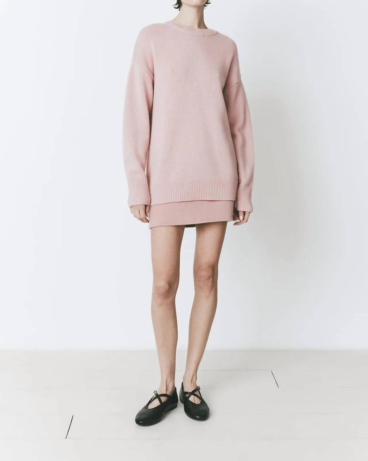 Sophie Rue Mirabeau Mini Skirt in rose - women's skirt
