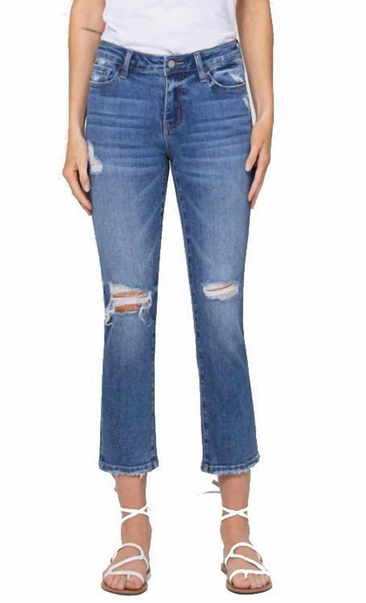 Vervet By Flying Monkey - Women's Carlene Crop Jeans