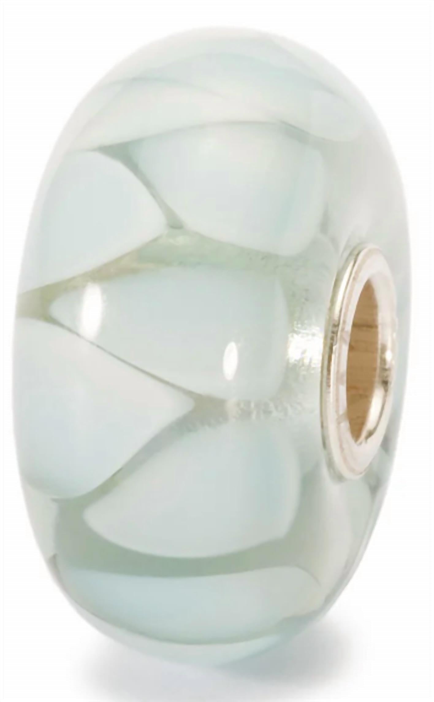 Trollbeads Women's Shadow Glass Bead Charm in blue - women's accessory