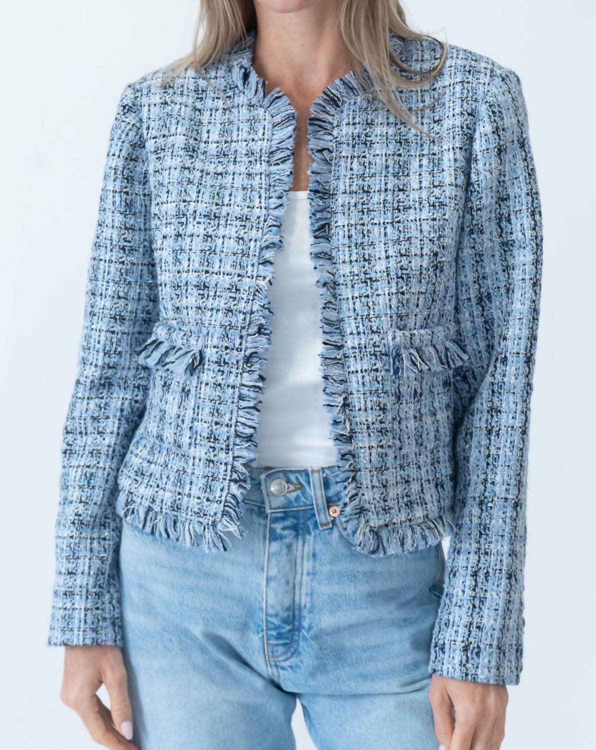 Six/Fifty - Women's Tweed Blazer