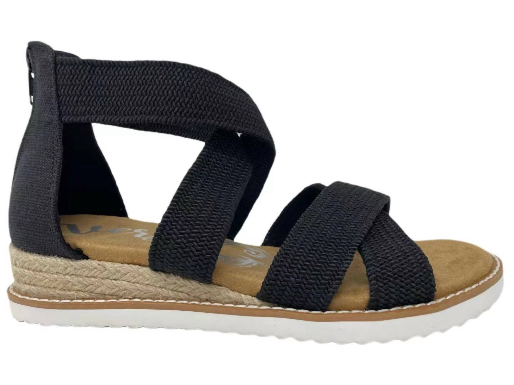 Gypsy Jazz Women's Sadie Sandal in black - women's sandal