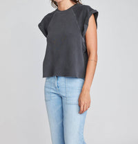 Self Contrast - Wesley Short Sleeve Sweatshirt
