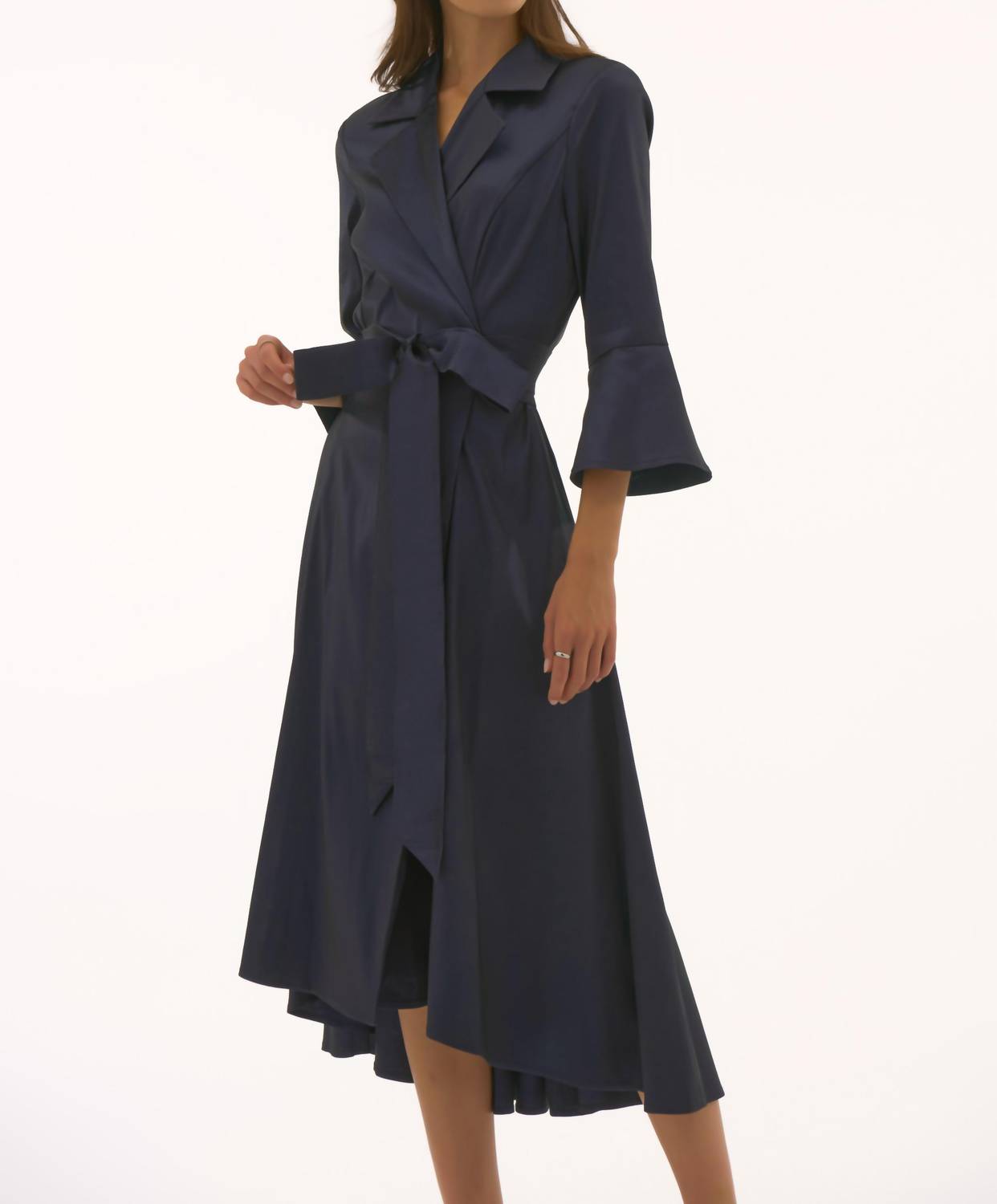 Joseph Ribkoff - Maxi Wrap Dress With Belt