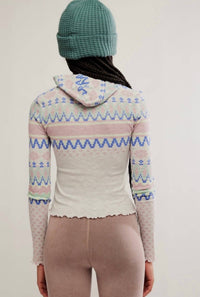 Free People - Breathe Easy Printed Layer Top
