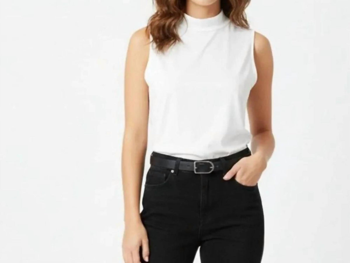 Foschini - Sleeveless Mock Turtleneck Top