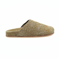 INTENTIONALLY BLANK Women's Agatha Brushed Suede Slip On Mules in khaki - women's shoe