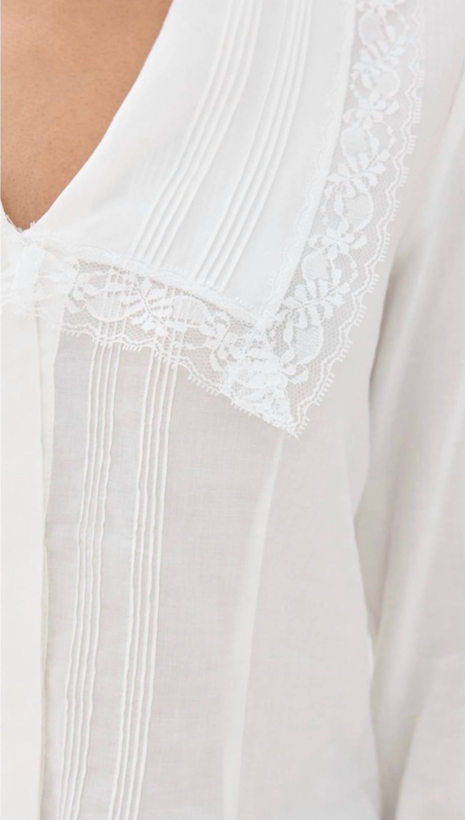 Reformation - Vivi Cotton Voile Top