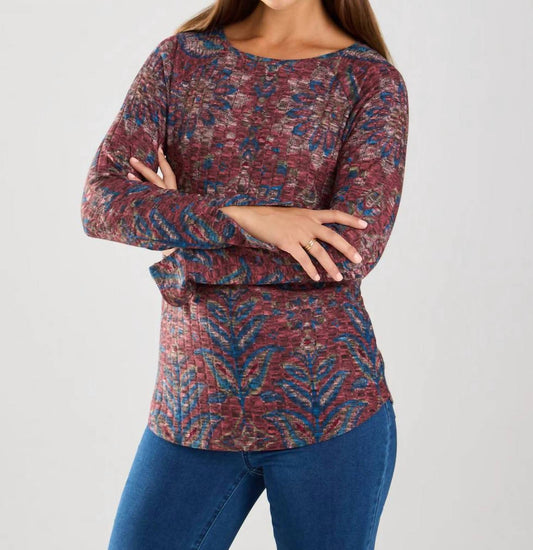 Fdj - LONG SLEEVE RIB TOP