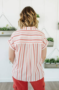 Mod Short Sleeve Boyfriend Shirt