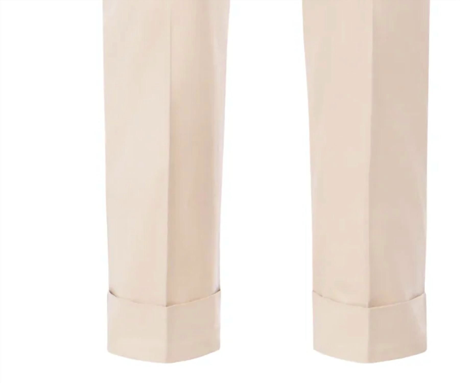 RAFFAELLO ROSSI Women's Dora 6/8 Pants in sahara - women's pants - alternate view