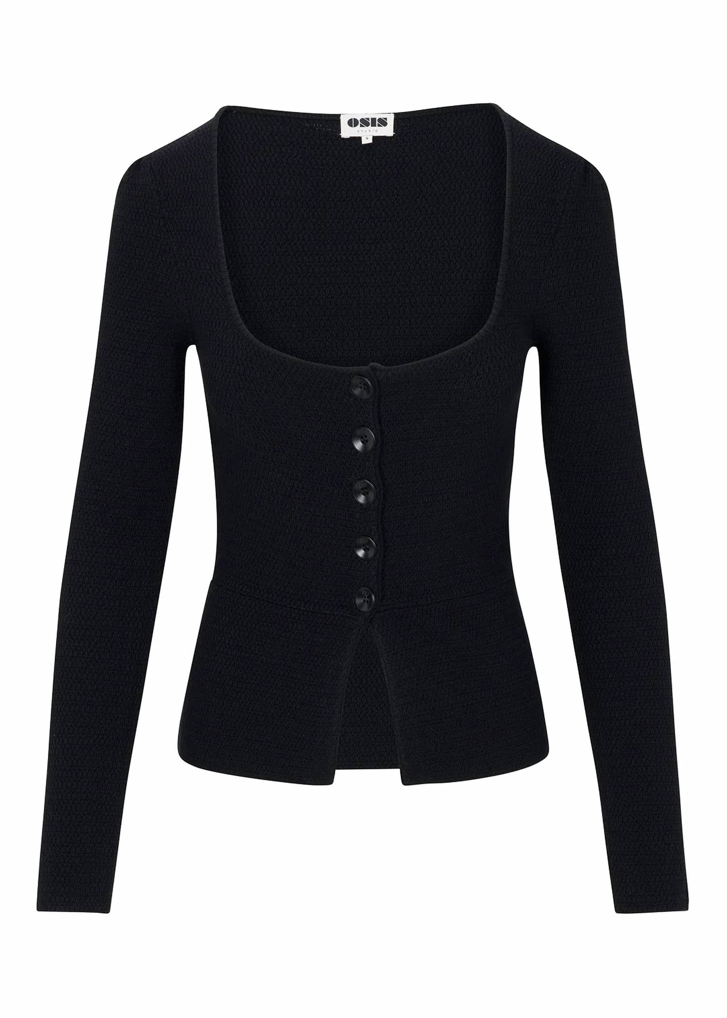 Osis - Sam Button Down Long Sleeve Top
