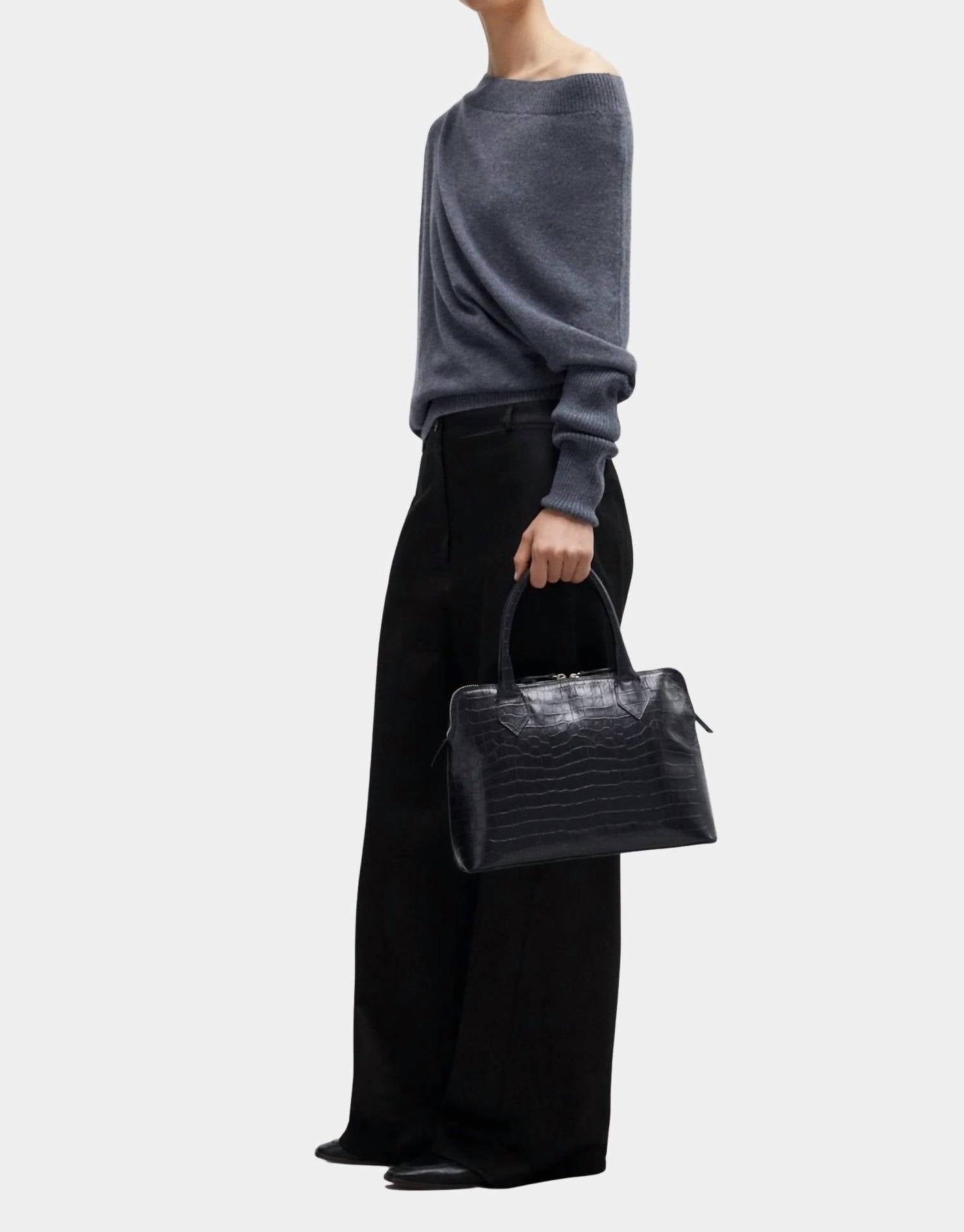 Cordera - Merino Wool Off Shoulder Sweater