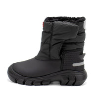 HUNTER Toddler's Insulated Snow Boots in black - kids' boots - detail view