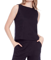 I Love Tyler Madison - Lila Linen Sleeveless Top