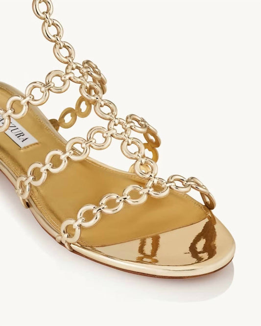 Aquazzura - Women's Infinity Chain Flat Sandal