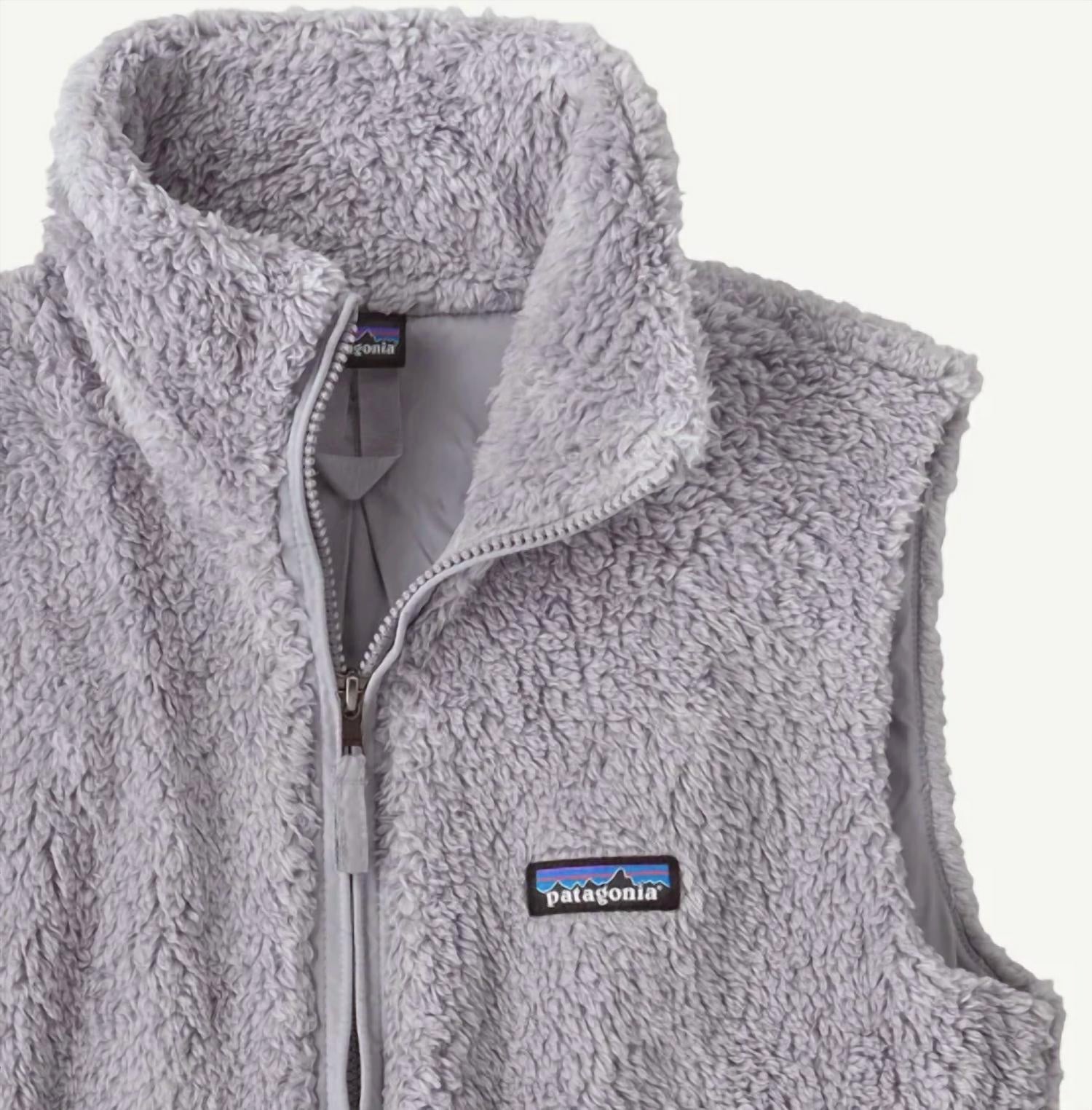 Patagonia Women's Los Gatos Fleece Vest in permafrost purple - women's jacket - alternate view