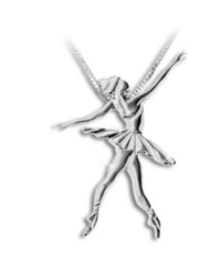 Mikelart - Women's Gioiello Rosa Danza Necklace