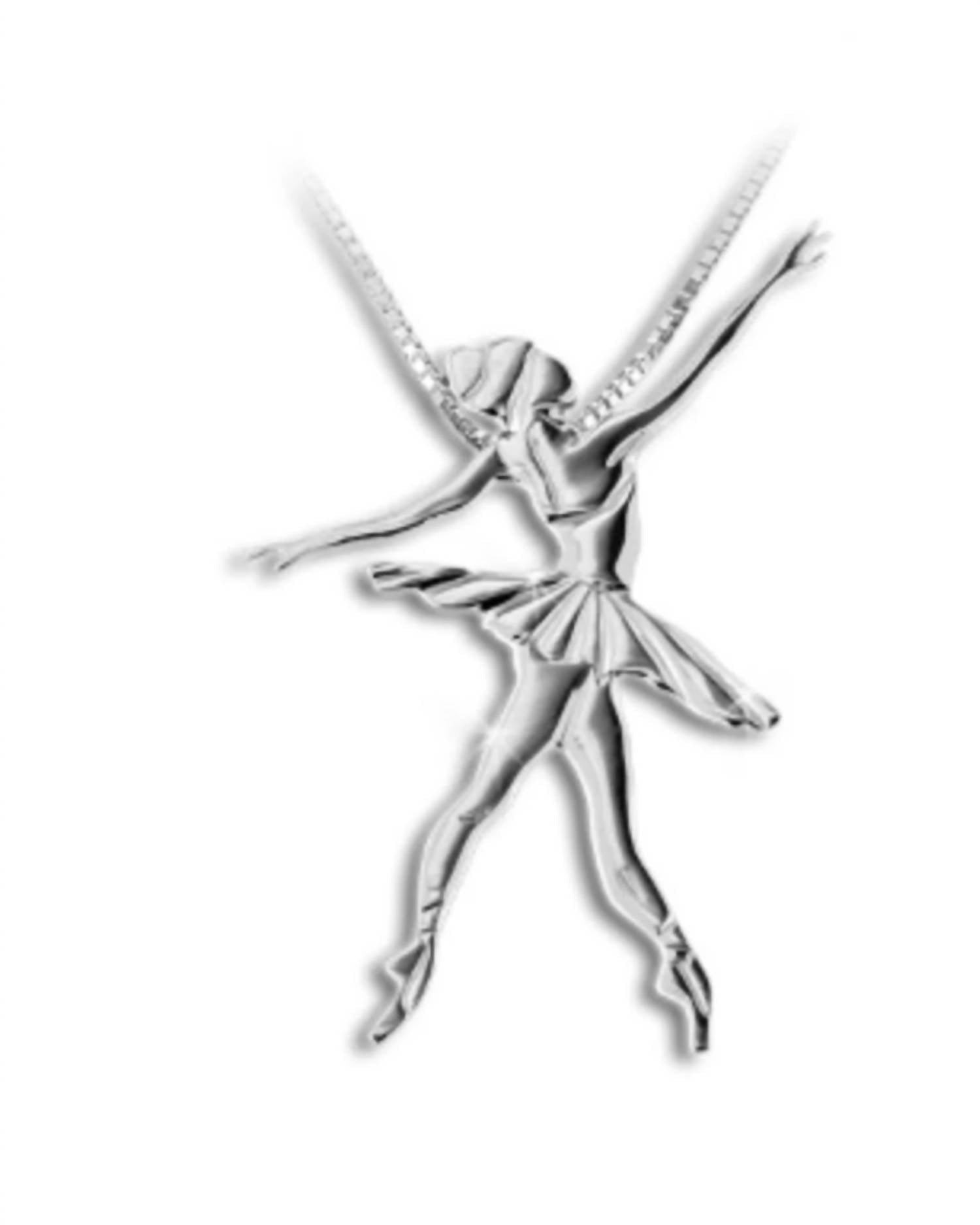 Mikelart - Women's Gioiello Rosa Danza Necklace