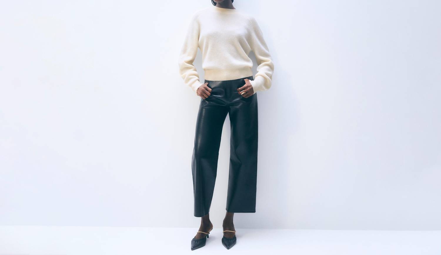 White + Warren - Cashmere Blouson Sweater