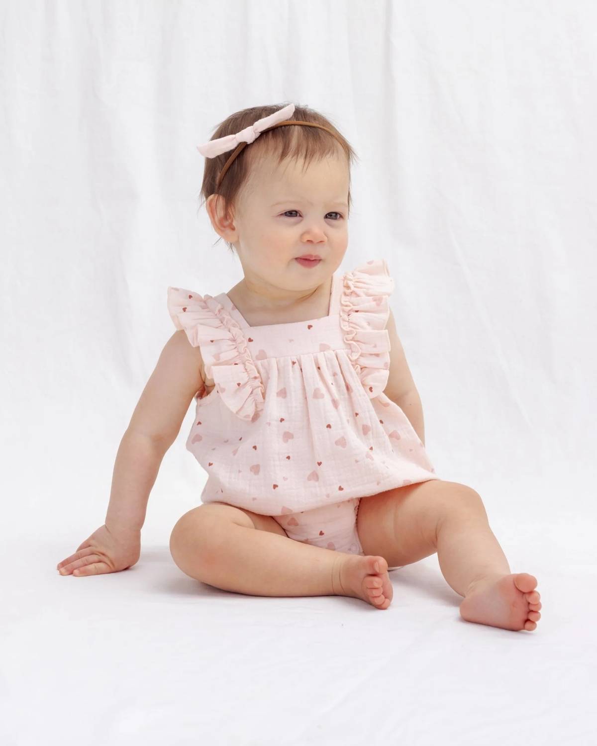 Quincy Mae - Girl's Maya Romper